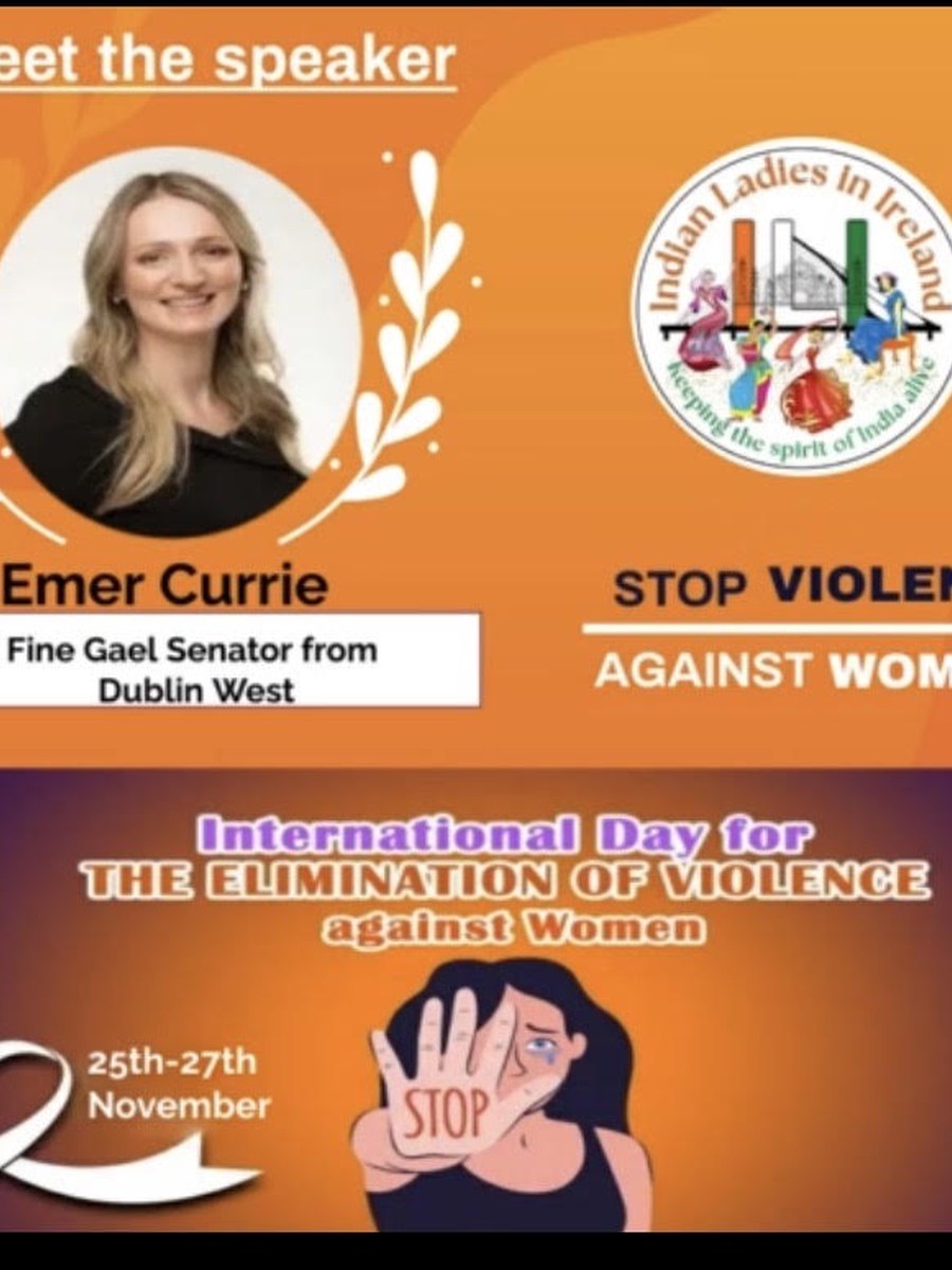 TD Emer Currie – International Day for the Elimination of Violence Against Women