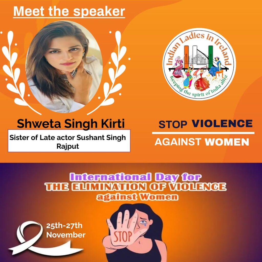 Shweta Singh Kirti for Indian Ladies in Ireland