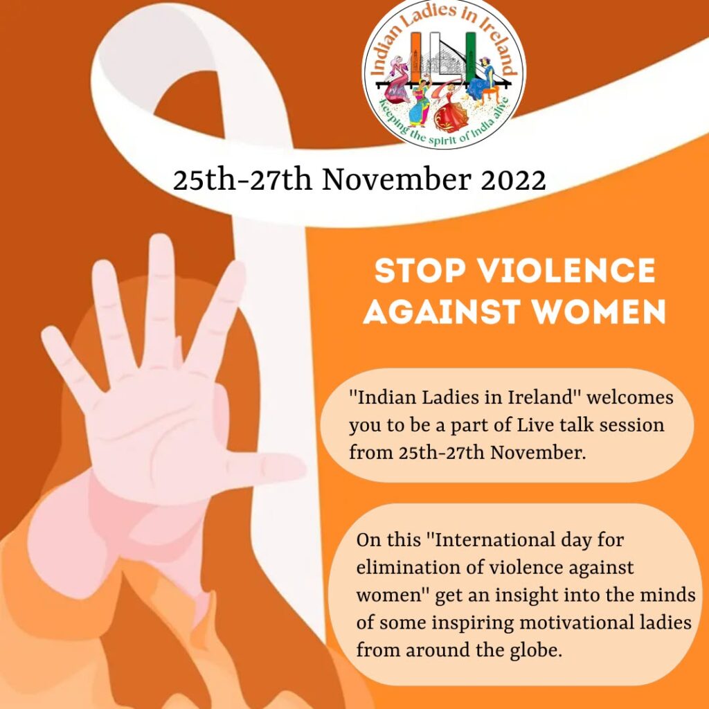 Indian Ladies in Ireland elimination of violence agianst women