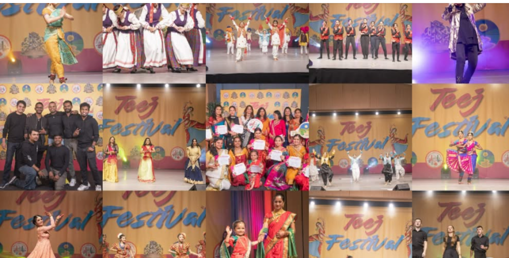 Indian Ladies in Ireland Teej celebration 2022